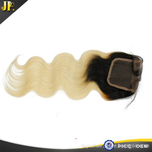 JP hair products brazilian virgin hair body wave closure 4x4